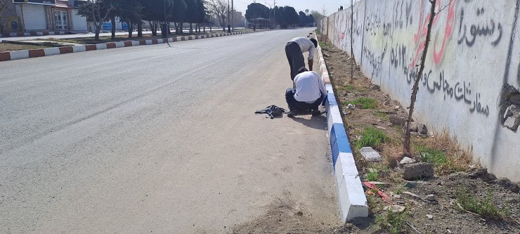 رنگ آمیزی جداول روستا